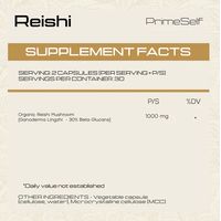 PrimeSelf Reishi Mushroom Capsules 
